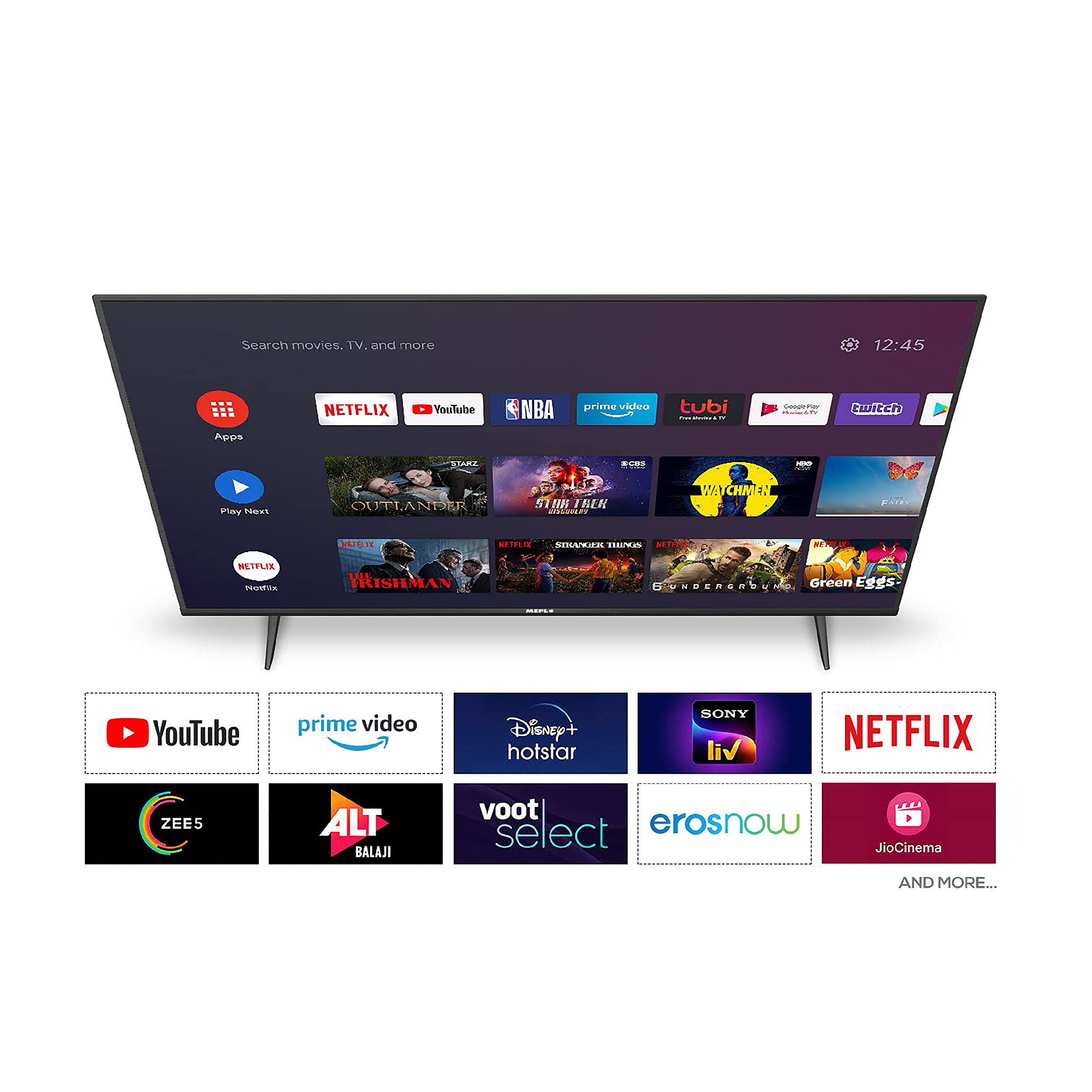 MEPL 4K UHD Smart LED TV With Ai 75inch