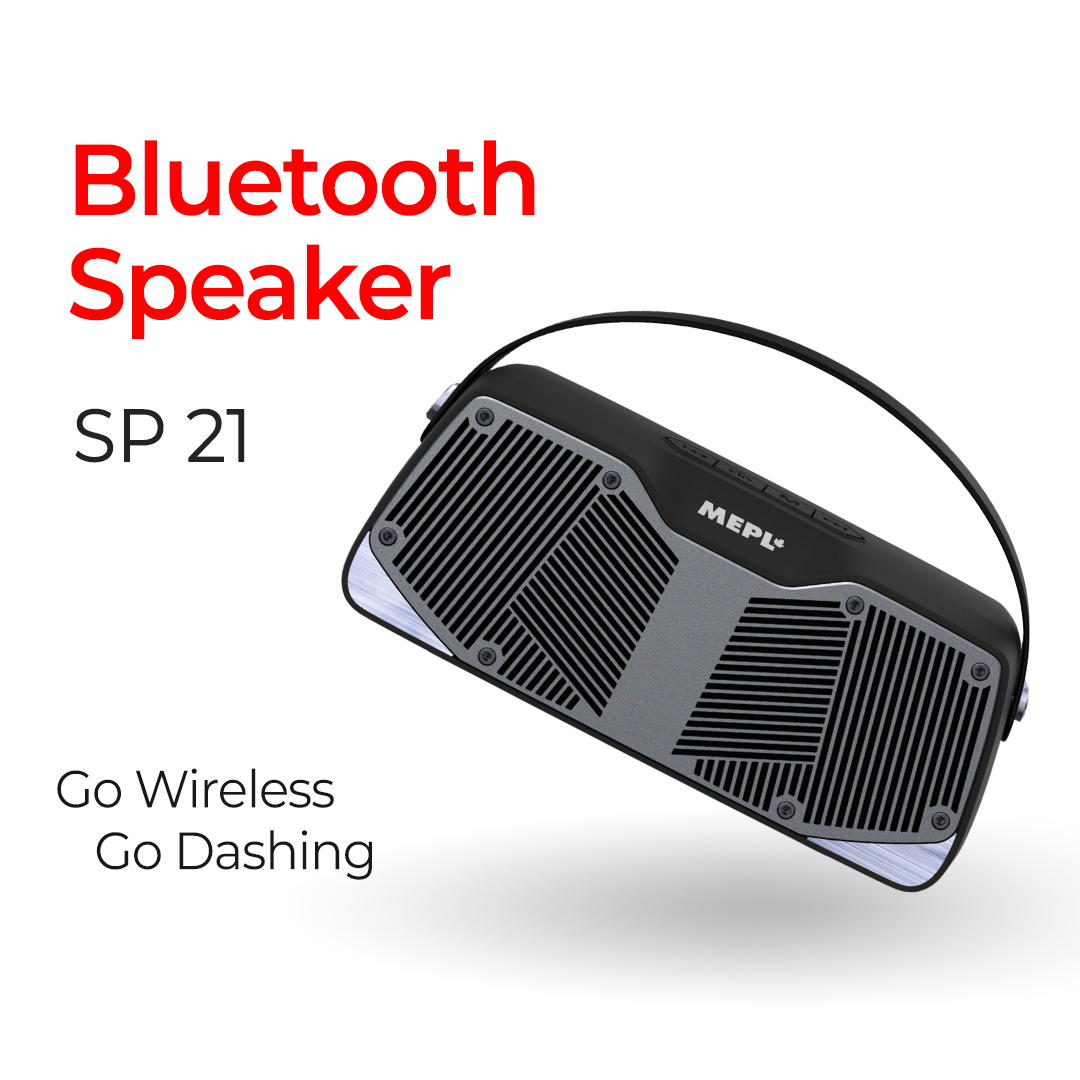 MEPL Truly Wireless Bluetooth Speaker SP 21 - BLACK