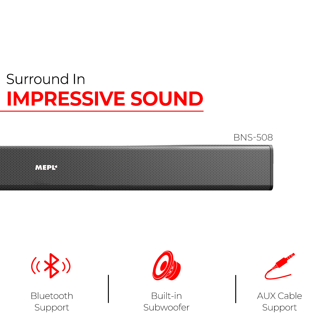 MEPL Portable Soundbar BNS 508